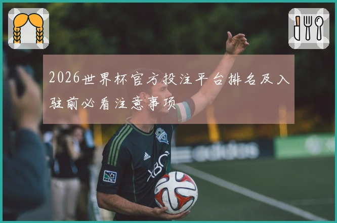 2026世界杯官方投注平台排名及入驻前必看注意事项