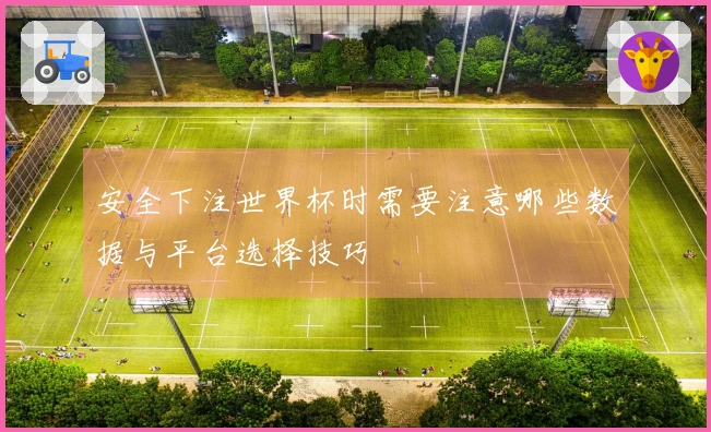 安全下注世界杯时需要注意哪些数据与平台选择技巧